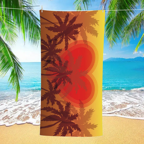 Swimming Sport Double - Faced Fleece Quick - Drying Beach Towel | PRUSES - PRUSES