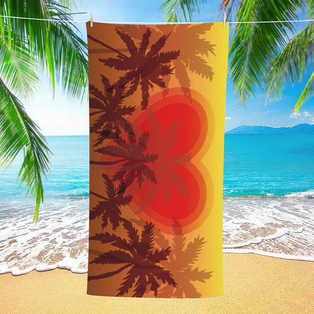 Swimming Sport Double - Faced Fleece Quick - Drying Beach Towel | PRUSES - PRUSES