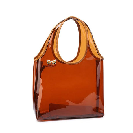 tan_pvc_jelly_hobo_bags_fashion_clear_handbags_with_mini_wallet_2