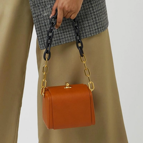 tan_vegan_leather_box_acrylic_chain_bags_5