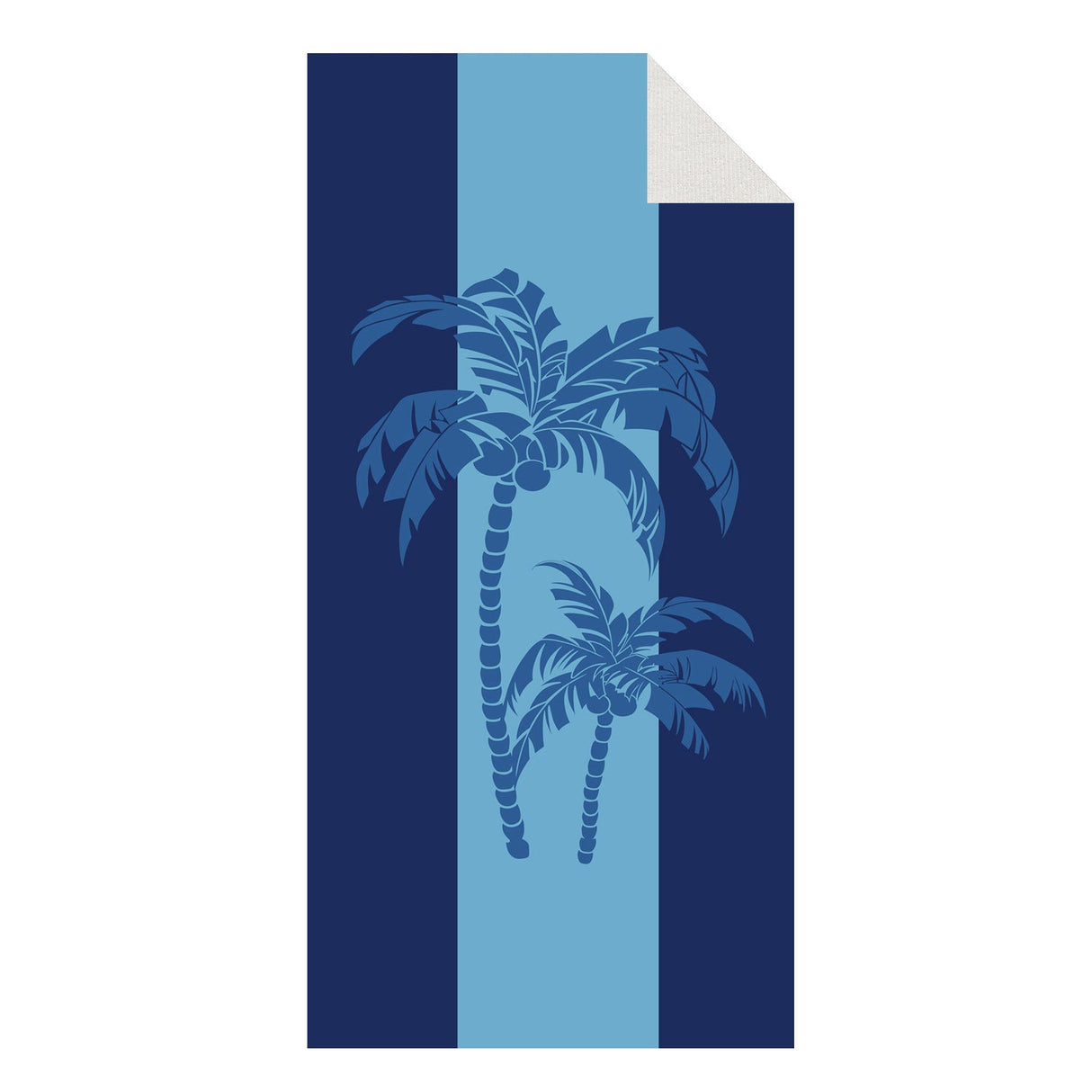 Tropical Coconut Tree Beach Towel | PRUSES - PRUSES
