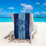 Tropical Coconut Tree Beach Towel | PRUSES - PRUSES