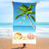 Tropical Tree Pattern Towel | PRUSES - PRUSES
