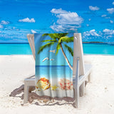 Tropical Tree Pattern Towel | PRUSES - PRUSES