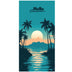 Tropical Vacation Double - Faced Fleece Beach Towel | PRUSES - PRUSES
