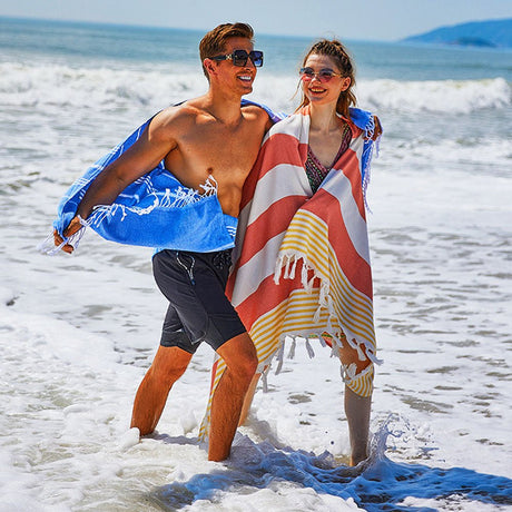 Turkish Striped Beach Towel | PRUSES - PRUSES