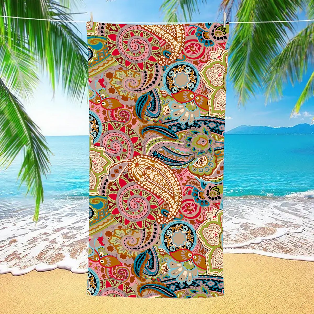 Vintage Inspired Beach Towel | PRUSES - PRUSES