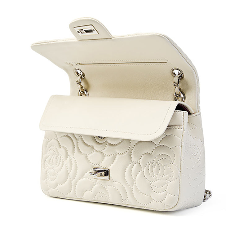 white_leather_flower_embossed_chain_bag_quilted_shoulder_bags_5_4