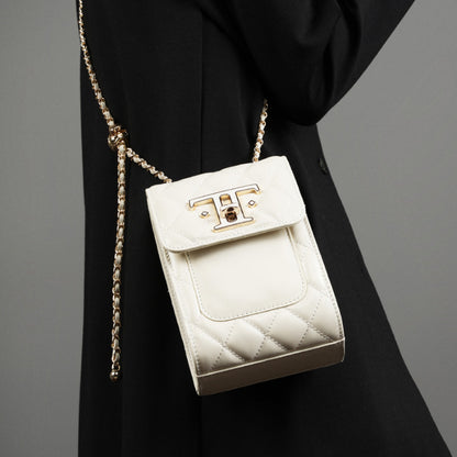 white_leather_quilted_square_chain_bag_flap_mini_crossbody_bags_with_buckle_3