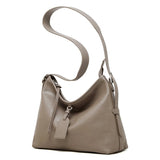 Women Brown Large Tote Bags Simple Crossbody Bags | PRUSES - PRUSES