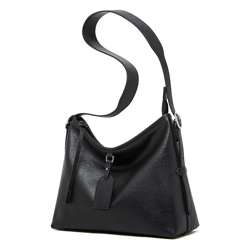 Women Brown Large Tote Bags Simple Crossbody Bags | PRUSES - PRUSES
