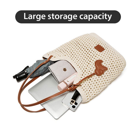 Women Hand - Woven Beach Tote Bag | PRUSES - PRUSES