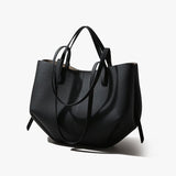 Women Leather Dumpling Shape Tote Bags Shouder Handbags | PRUSES - PRUSES