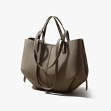 Women Leather Dumpling Shape Tote Bags Shouder Handbags | PRUSES - PRUSES