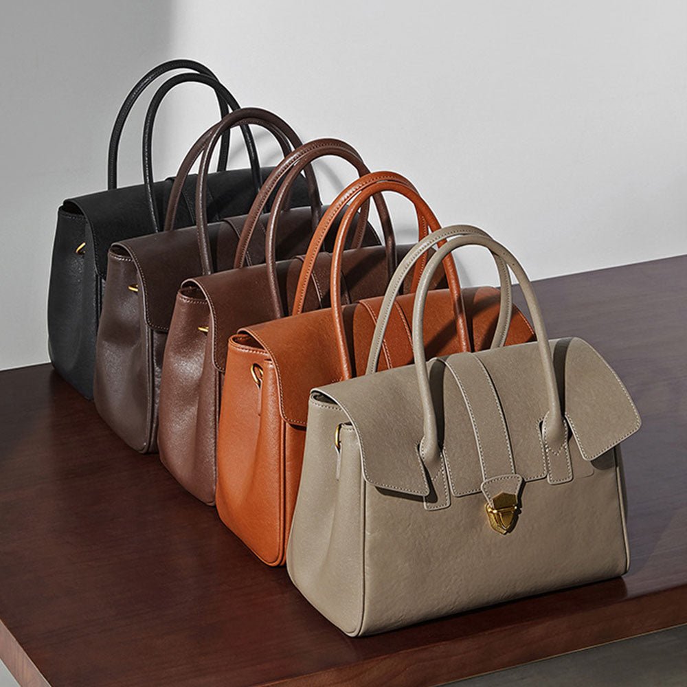 Women Leather Large Tote Bags Work Bag | PRUSES - PRUSES