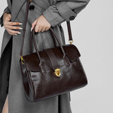 Women Leather Large Tote Bags Work Bag | PRUSES - PRUSES