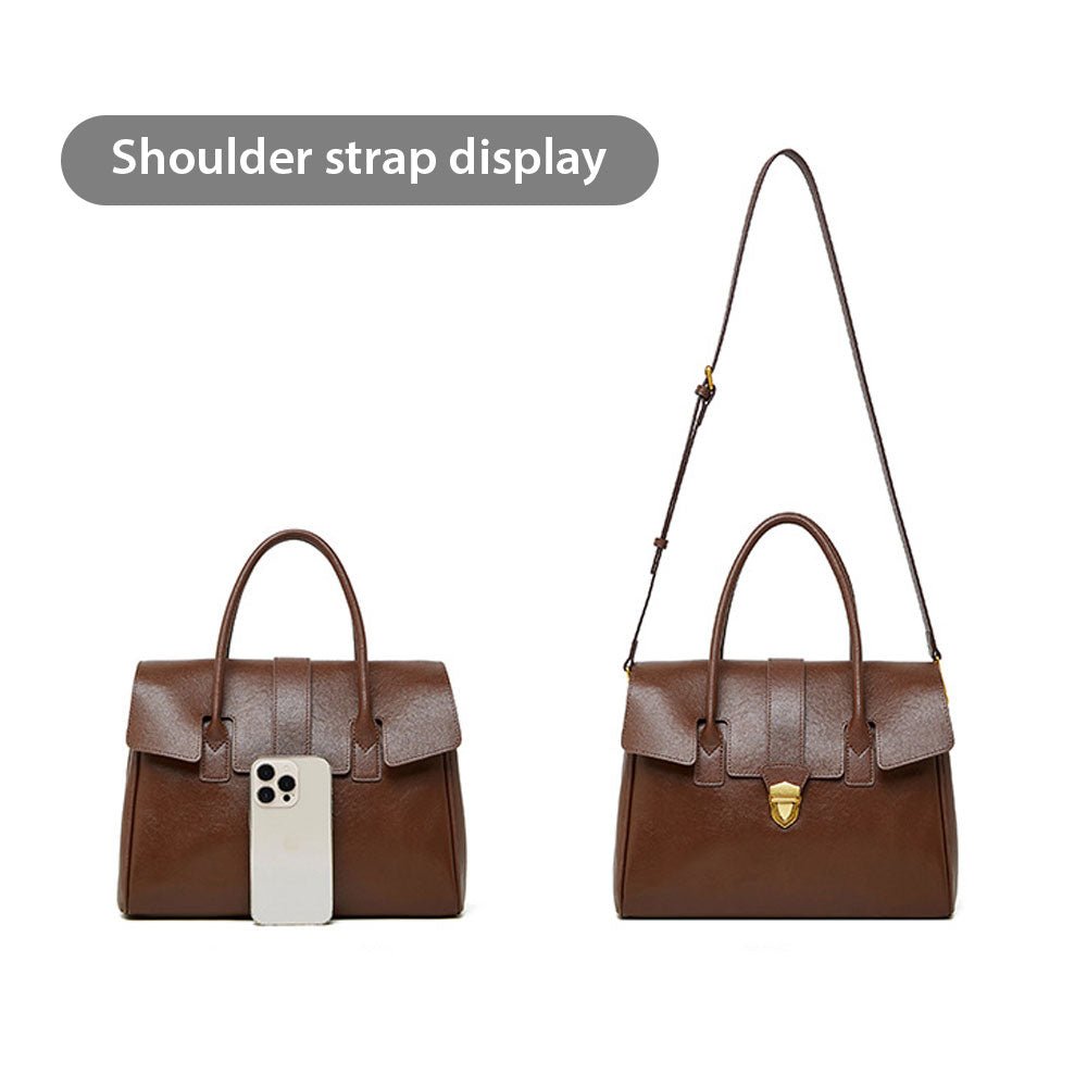 Women Leather Large Tote Bags Work Bag | PRUSES - PRUSES