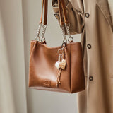 Women Luxury Large Chain Shoulder Tote Bag | PRUSES - PRUSES