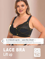 Women Plus Size Adjustment Shaping Front Closure Bra | PRUSES - PRUSES