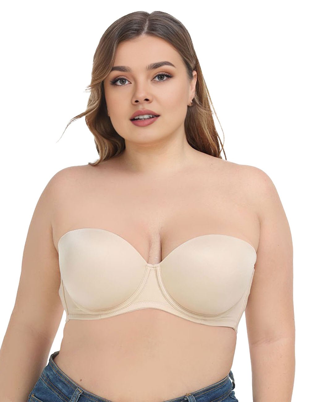 Women Plus Size Bandeau Bra | PRUSES - PRUSES
