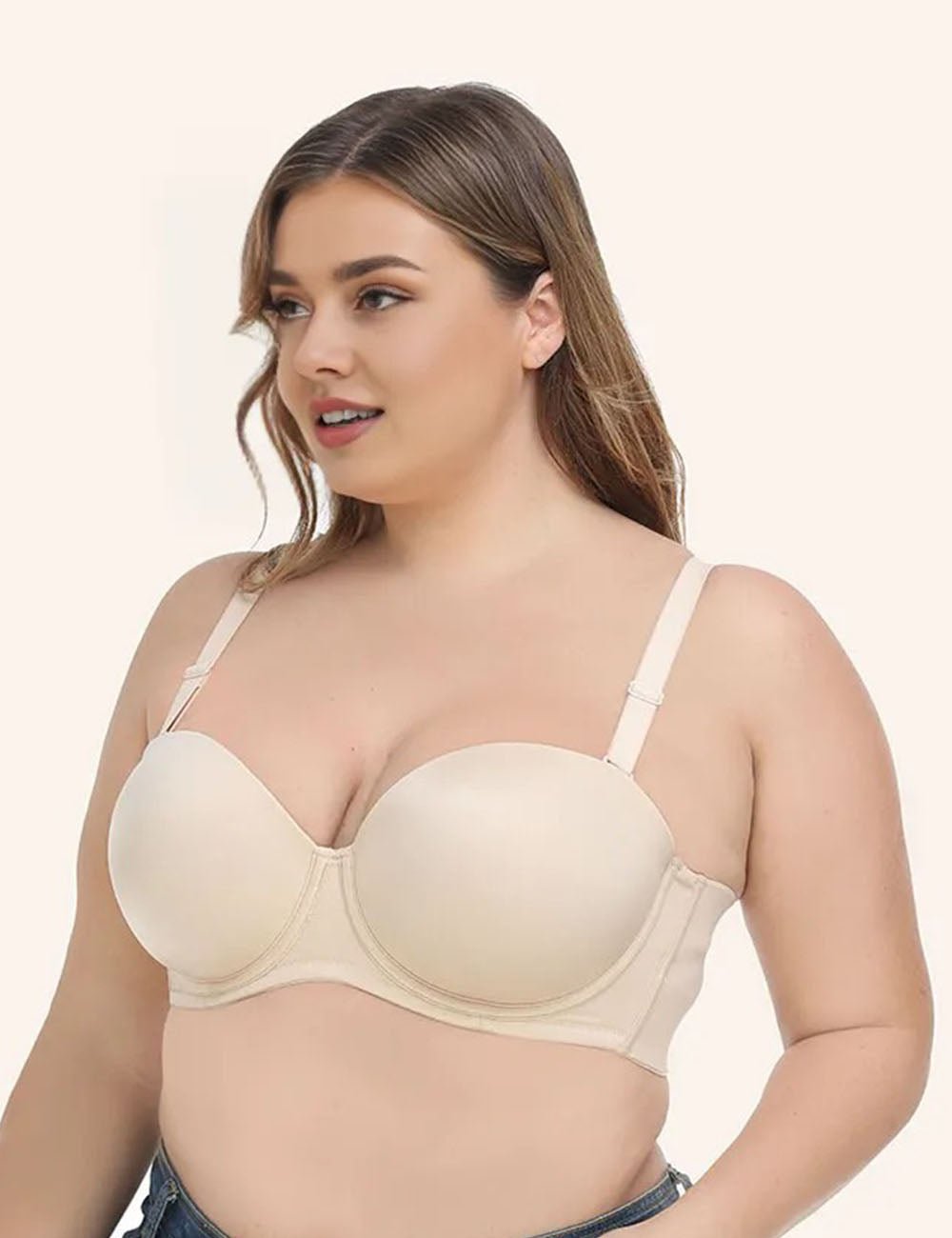 Women Plus Size Bandeau Bra | PRUSES - PRUSES