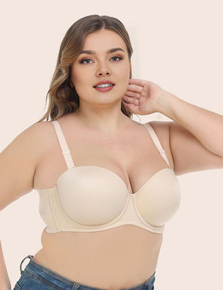 Women Plus Size Bandeau Bra | PRUSES - PRUSES