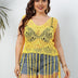 Women Plus Size Beach Cover Up Hollow Sheer Top | PRUSES - PRUSES