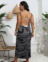 Women Plus Size Beach Dress Cover Up with Straps | PRUSES - PRUSES