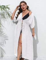 Women Plus Size Beach Strap Sun Protection Cover Up | PRUSES - PRUSES