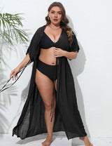 Women Plus Size Beach Strap Sun Protection Cover Up | PRUSES - PRUSES