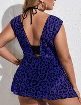 Women Plus Size Bikini Split Swimsuit - PRUSES