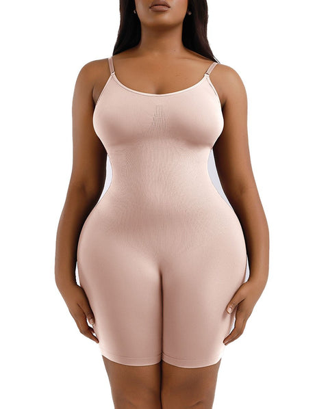 Women Plus Size Bodysuit Shorts Sculpting Seamless Shapewear | PRUSES - PRUSES