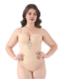 Women Plus Size Bodysuits Built - in Bra Shapewear | PRUSES - PRUSES