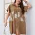 Women Plus Size Button - Down Loose - Fitting Long Shirt | PRUSES - PRUSES