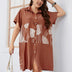 Women Plus Size Button - Down Loose - Fitting Long Shirt | PRUSES - PRUSES