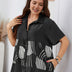 Women Plus Size Button - Down Loose - Fitting Long Shirt | PRUSES - PRUSES
