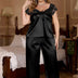 Women Plus Size Cooling Satin Lounge Set | PRUSES - PRUSES
