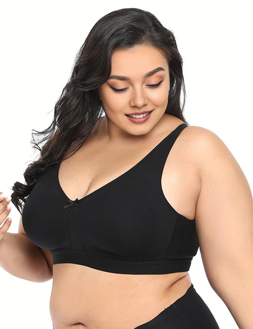 Women Plus Size Cotton Full Coverage Ultrathin Bra | PRUSES - PRUSES