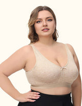 Women Plus Size Cotton Wireless Bra | PRUSES - PRUSES