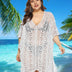 Women Plus Size Crochet Beach Dresses Cover Up - PRUSES