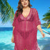 Women Plus Size Crochet Beach Dresses Cover Up - PRUSES
