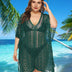 Women Plus Size Crochet Beach Dresses Cover Up - PRUSES