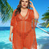 Women Plus Size Crochet Beach Dresses Cover Up - PRUSES