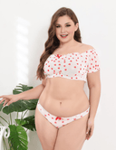 Women Plus Size Cute Girly One Shoulder Sexy Braset - PRUSES