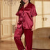 Women Plus Size Elegant Ice Silk Pajamas | PRUSES - PRUSES