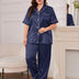 Women Plus Size Elegant Ice Silk Pajamas | PRUSES - PRUSES