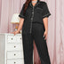 Women Plus Size Elegant Ice Silk Pajamas | PRUSES - PRUSES