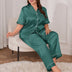 Women Plus Size Elegant Ice Silk Pajamas | PRUSES - PRUSES