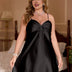 Women Plus Size Elegant Satin Nightgown | PRUSES - PRUSES