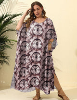 Women Plus Size Fireworks Print Cover - Up | PRUSES - PRUSES